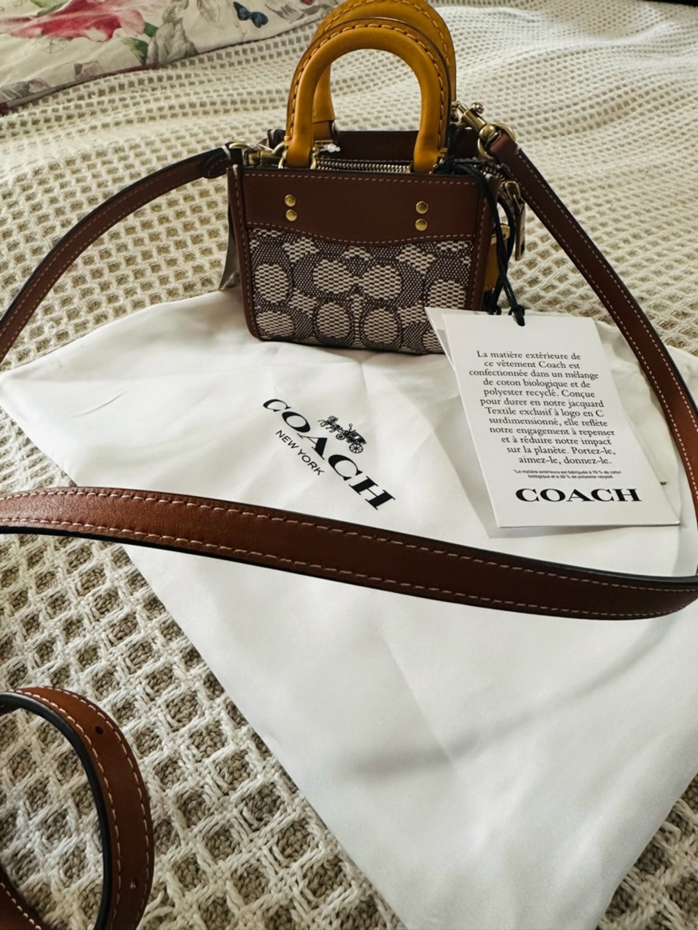 Coach Rogue 12 in Signature Textile Jacquard